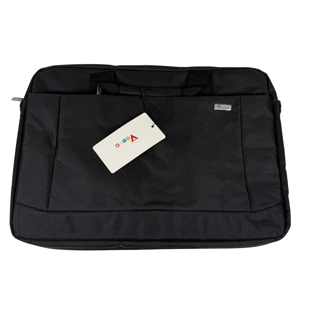 Voova 17in Laptop Bag Case Briefcase Messenger Computer Sleeve Shoulder Strap